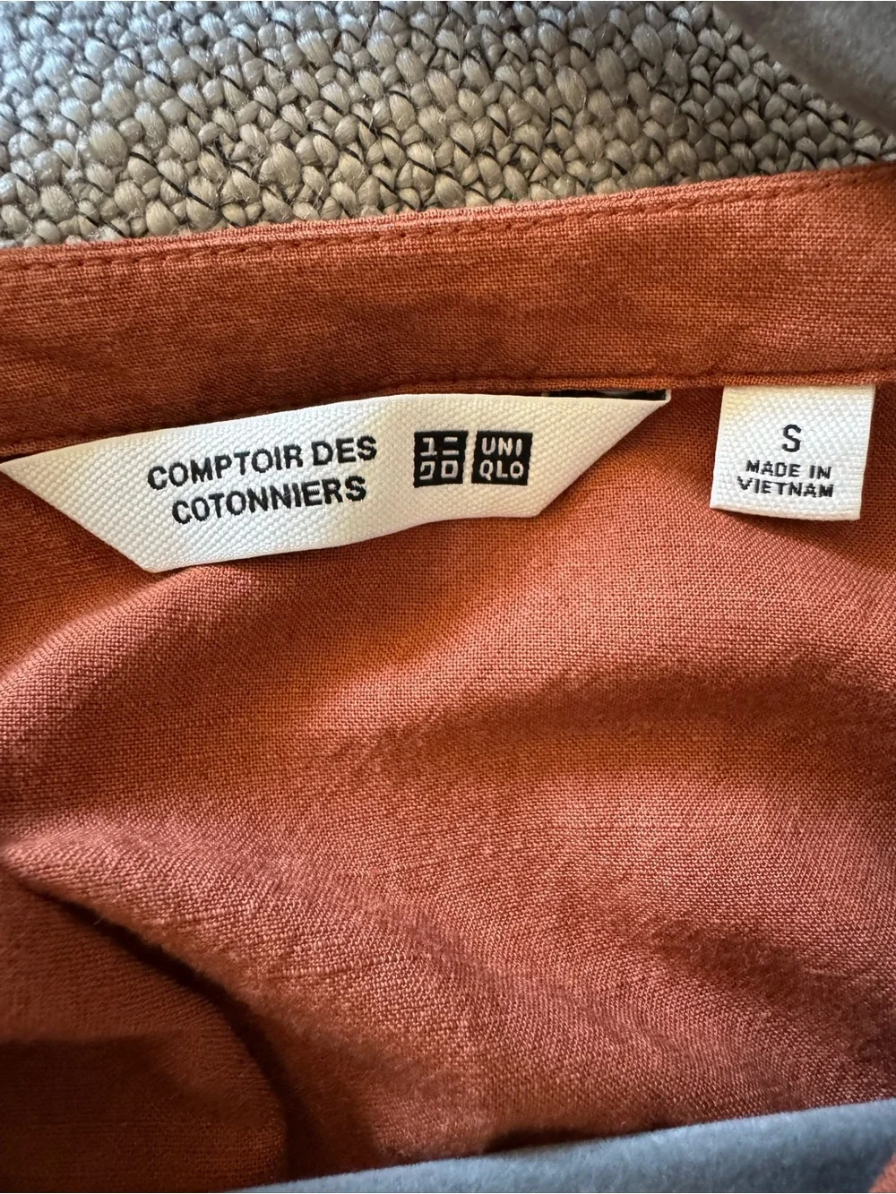 Comptoir des Cotonniers x Uniqlo Linen Blend Dress - Picture 8 of 9